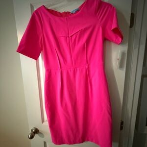 NWT - ANTONIO MELANI hot pink Women's Dress - size 10